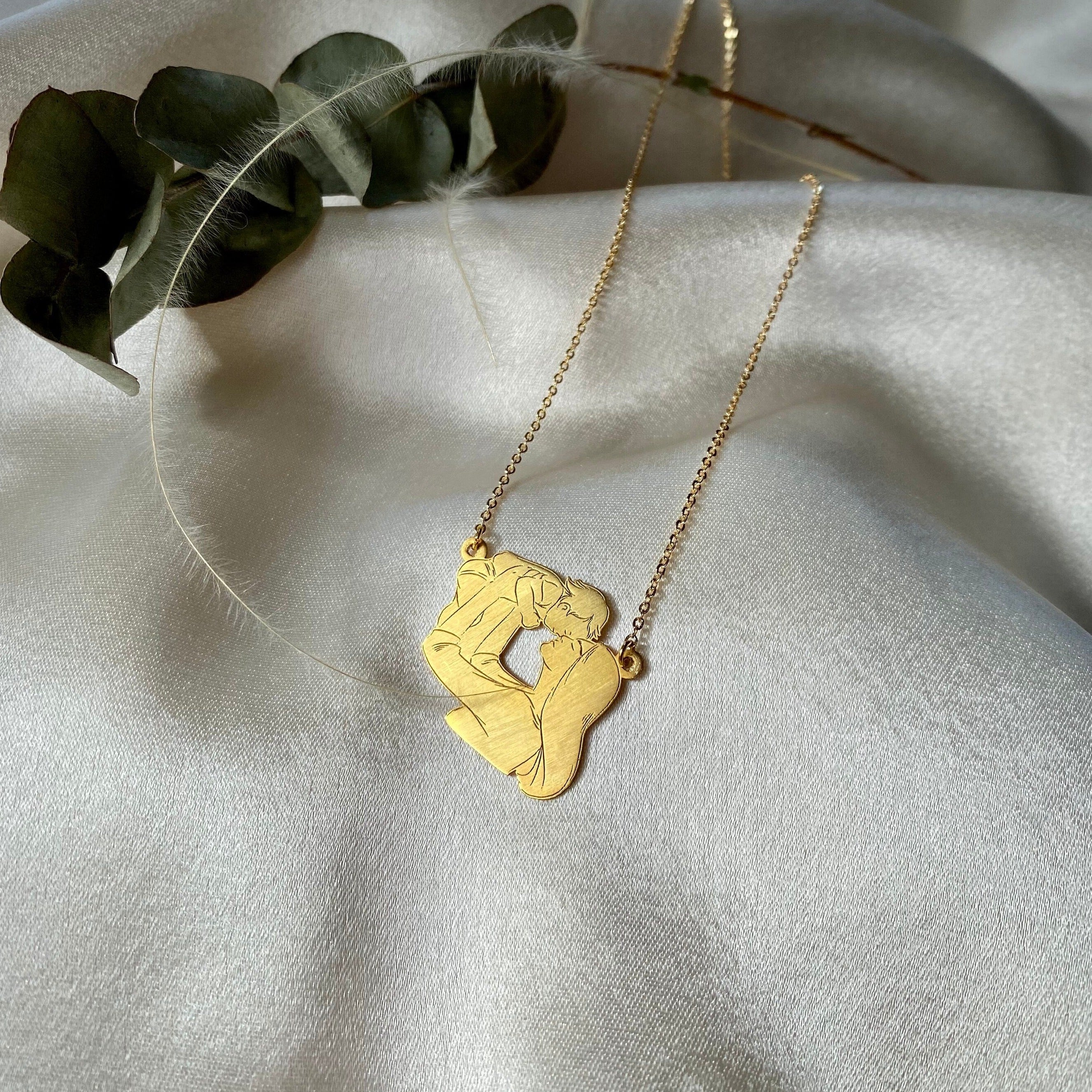 Dogeared Gold 'Mother and Daughter' Linked Hearts Necklace – The Vault  Jewelry Halifax
